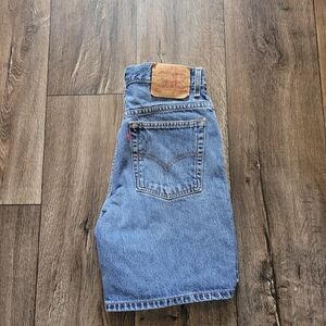 Vinatge Levi's Light Blue Denim Jean Shorts